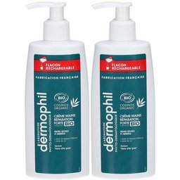 Crème Mains Bio Réparation Forte Flacon Pompe