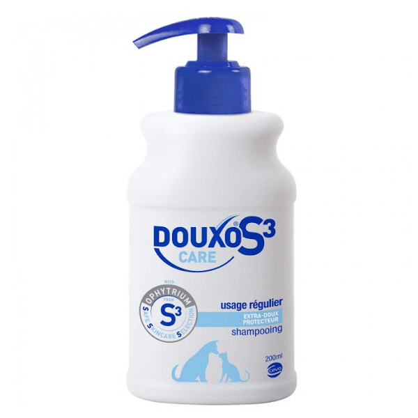 Douxo Care S3 Care Shampoing Usage Régulier Chien et Chat 200ml