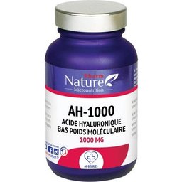Pharm Nature AH-1000 Acide Hyaluronique 1000mg 60 Gélules