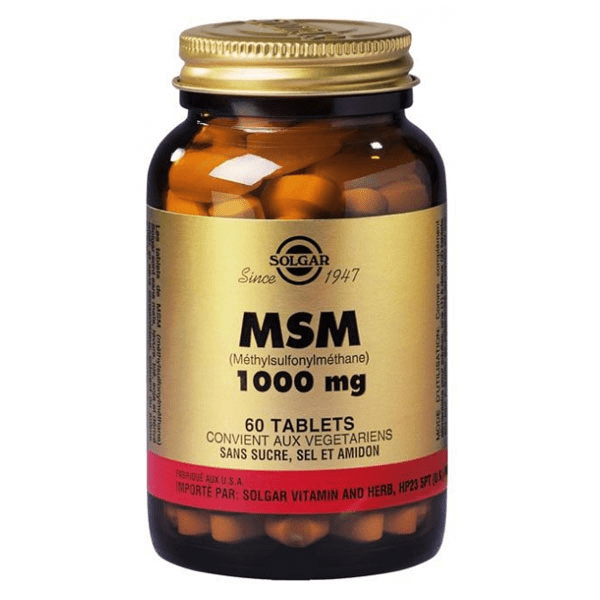 MSM 1000mg 60 comprimés
