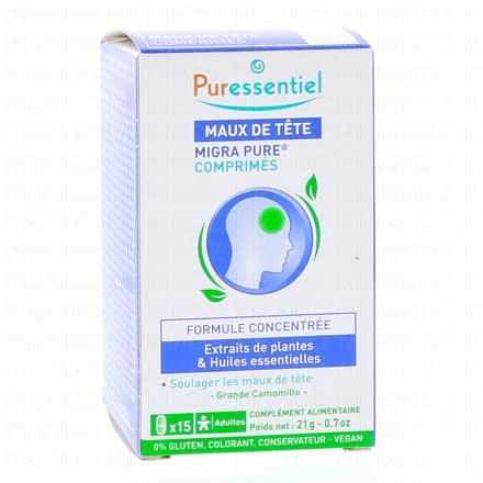 Migra Pure Maux de Tête x15 comprimés