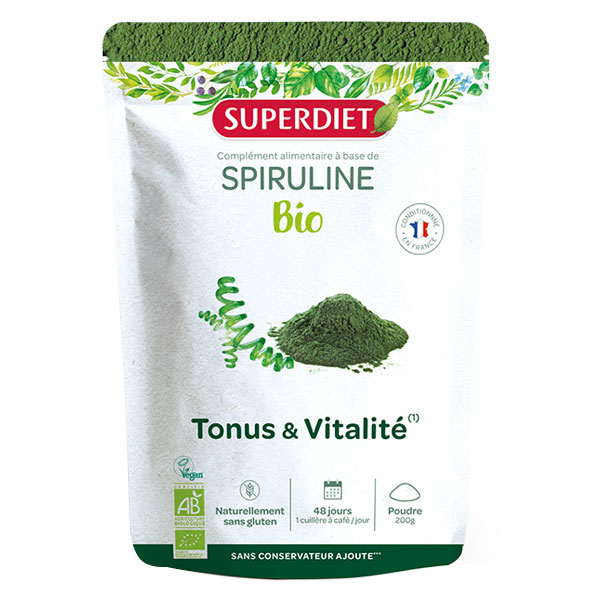 Superfood Spiruline Bio 200g