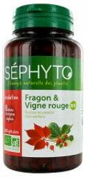Fragon & Vigne Rouge Bio 200 Gélules - Pot 200 gélules