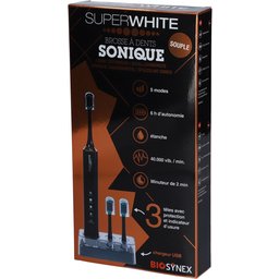 Superwhite® Brosse à Dents Sonique Noire