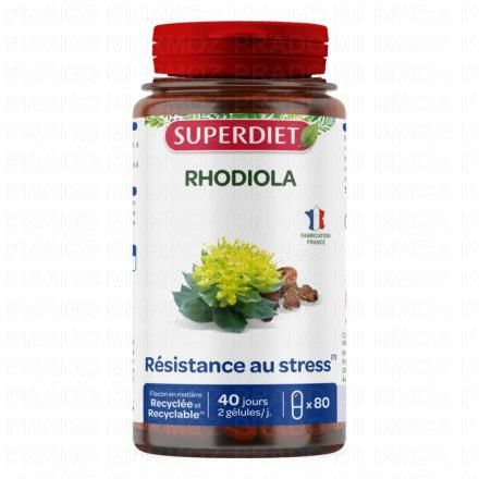 Rhodiola Résistance au stress x80 Gélules