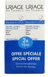 Bariéderm Cica Baume Lèvres Protecteur Lot de 2 x 15 ml - Lot 2 x 15 ml