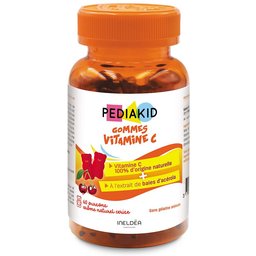 Pediakid® Gomme Vitamine C Ours Cerise