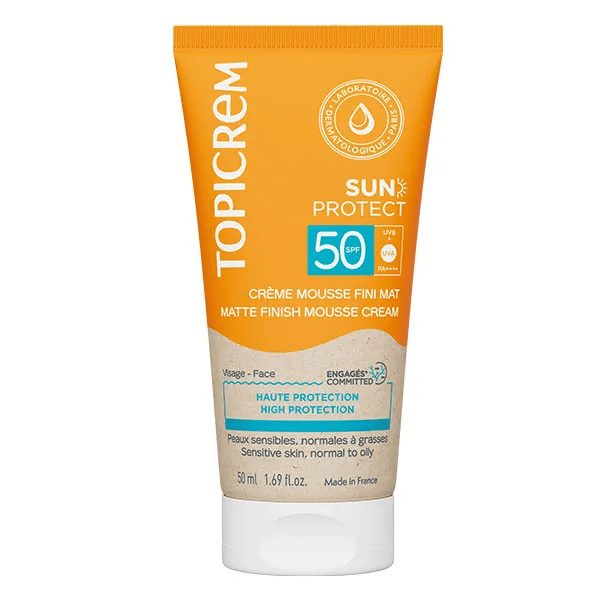 Sun Protect Crème Mousse Fini Mat visage SPF50 - 50ml