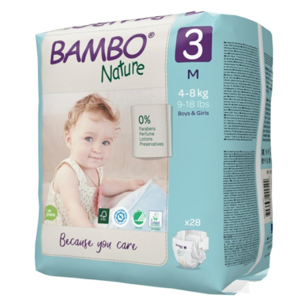 Couche Taille 3 4-8kg 28 unités