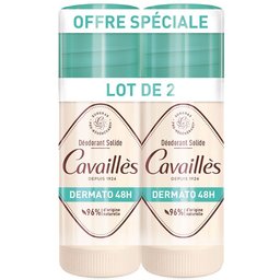 Rogé Cavaillès Déodorant Dermato 48h Stick Lot de 2