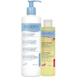 Pack Crème Émolliente 500ml + Huile Nettoyante 200ml