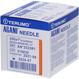 Terumo Agani™ 25g Ø 0.5mm - 25mm
