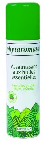 Phytaromasol Assainissant Cannelle Girofle Thym et Menthe 250ml