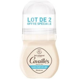 Déodorant Anti-transpirant Sans Parfum 48h Roll-On 2x50ml