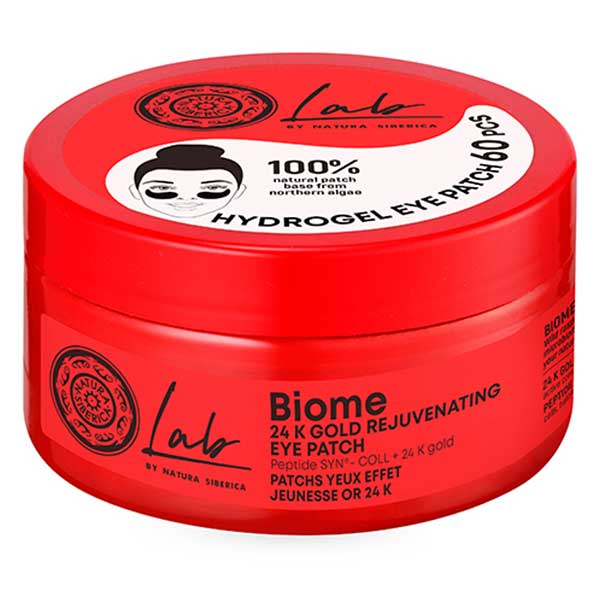 - Lab Biome - Patchs yeux hydrogel Jeunesse Or - 60 patchs