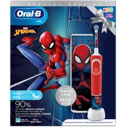 Vitality Kids Boîte Spiderman Brosse à Dents Rechargeable 1ut