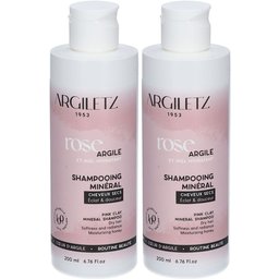 Rose Argile Shampooing Minéral Cheveux Secs