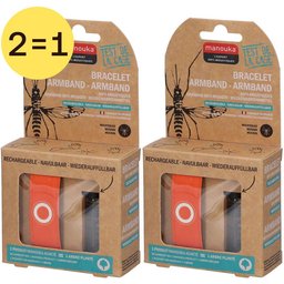 Bracelet Anti-Moustiques Orange