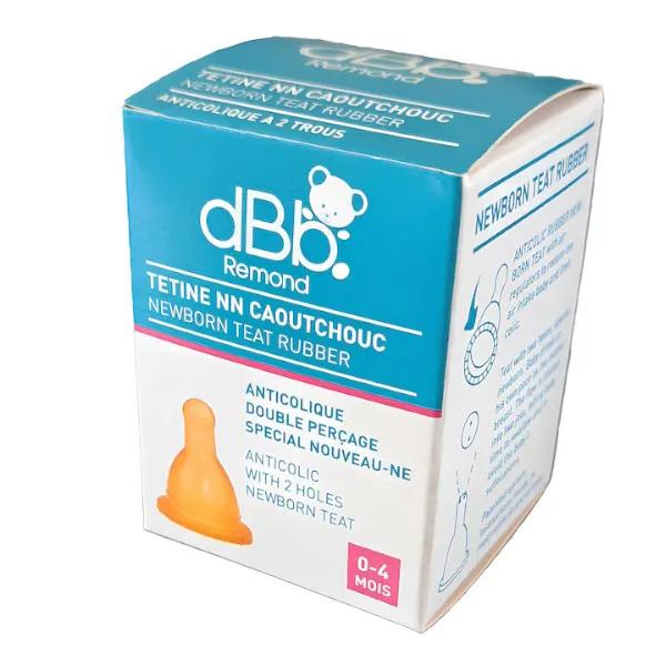 Tetine NN Caoutchouc 0-4 mois