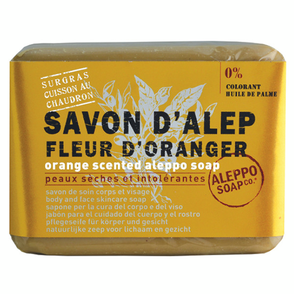 Savon Alep Fleur d'Oranger 100g