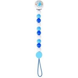 Chaîne perle bleue pour tétine 1 pc