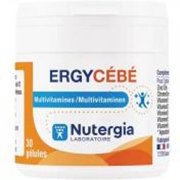 Ergycébé 30 Gélules - Pot 30 gélules
