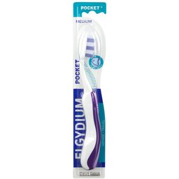 Pocket - Brosse à dents de poche ou de voyage, Médium