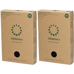 Allmatters Culotte menstruelle XS Flux Légers à Modérés