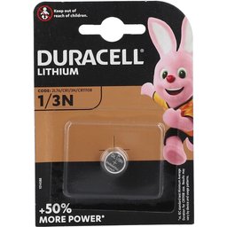 Duracell® Pile bouton au lithium 3V Cr1/3N