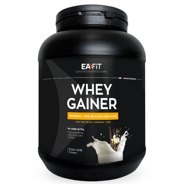 Whey Gainer Saveur Vanille 750g