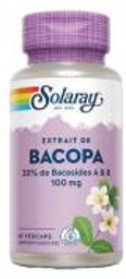 Bacopa Extrait de Bacopa 60 Capsules Végétales - Boîte 60 capsules