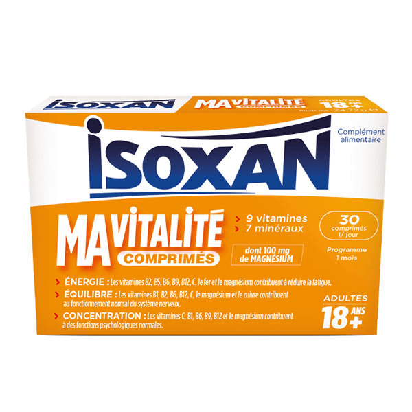 Ma vitalité des 18 ans - 30 comprimés