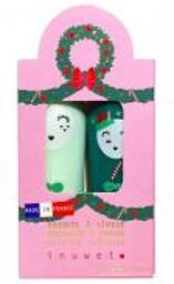 Duo Baumes à Lèvres Parfumés Star Sequins Pomme & Cerise 2 x 3,5 g - Coffret 2 produits