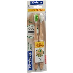 2 Brosses à dents souple Natural Clean