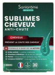 Sublimes Cheveux Anti-Chute Cheveux 30 comprimés - Boîte 30 comprimés