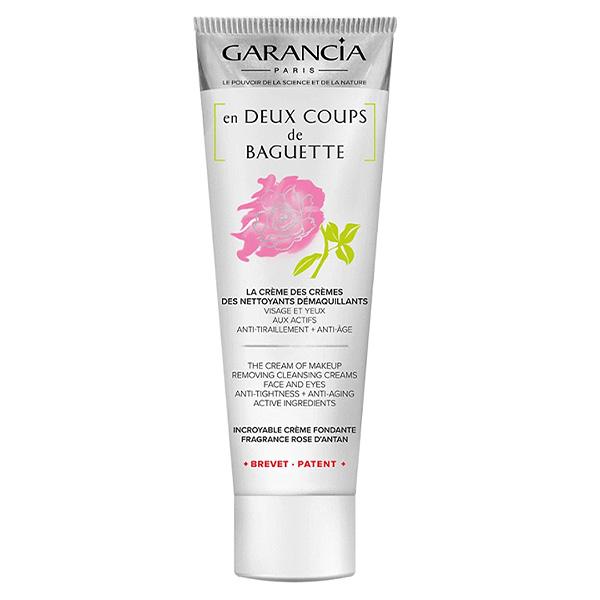 En Deux Coups de Baguette Crème Démaquillante Visage et Yeux Rose 120g + Serviette Offerte