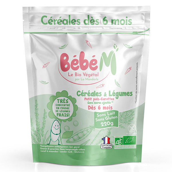 Céréales et Légumes dès 6 mois Bio - 220g