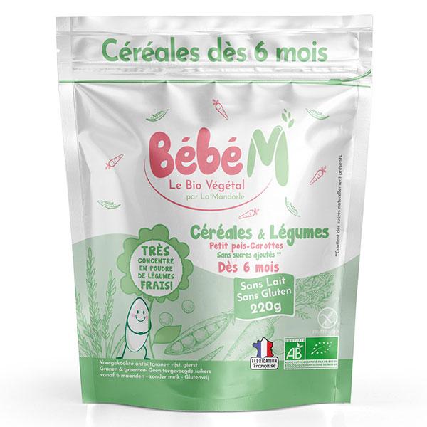 Céréales et Légumes dès 6 mois Bio - 220g