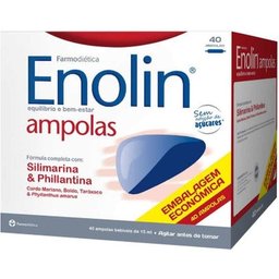 Farmodietica Enolin 40 Ampolas