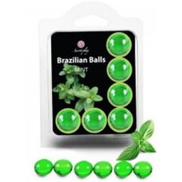 Secretplay Set Brazilians Balls Peppermint 6 pièces