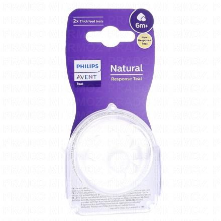Tétine natural liquide épaissis x2